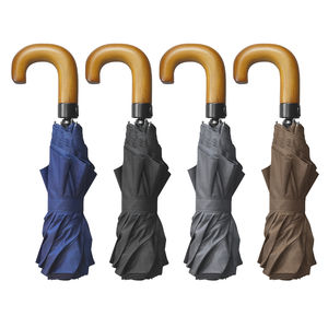 Parapluie pliable Canbray | Parapluie publicitaire Bleu marine 3
