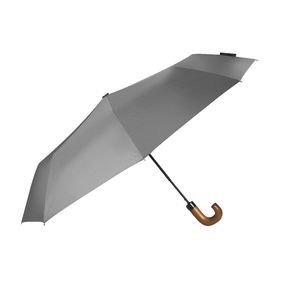 Parapluie pliable Canbray | Parapluie publicitaire Gris