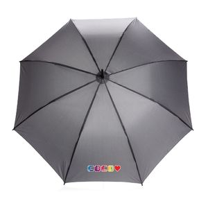 Parapluie rPET  | Parapluie publicitaire Anthracite 4