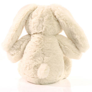 Peluche lapin rPET | Peluche publicitaire Crème 1