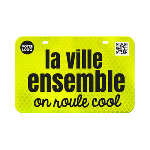 Plaque vélo écoconçue | Plaque de vélo personnalisée 7