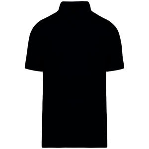 Polo maille gaufrée H | Polo personnalisé Black 2