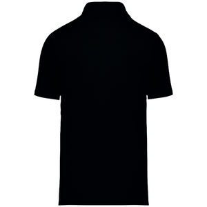 Polo maille gaufrée H | Polo personnalisé Black 3