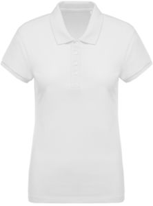 Polo bio court F | Polo personnalisé White