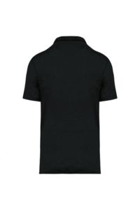 Polo lin H | Polo publicitaire Black 1