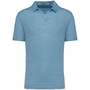 Polo lin H | Polo publicitaire Cool Blue 2