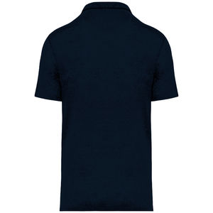 Polo lin H | Polo publicitaire Navy Blue 4