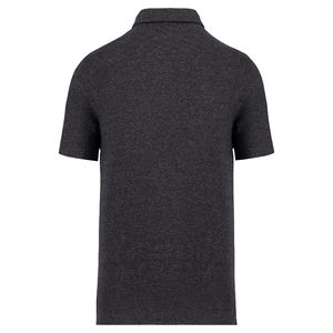 Polo recyclé H | Polo publicitaire Recycled Anthracite Heather