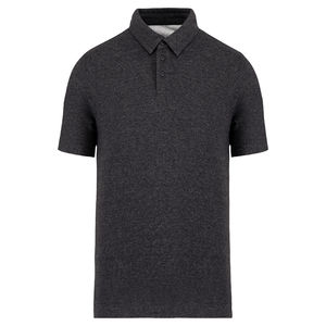 Polo recyclé H | Polo publicitaire Recycled Anthracite Heather 4