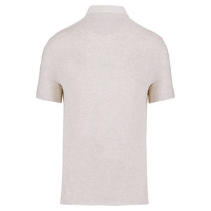 Polo recyclé H | Polo publicitaire Recycled cream heather 7