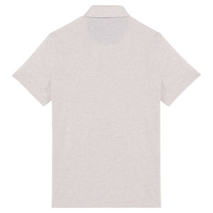 Polo recyclé H | Polo publicitaire Recycled cream heather 8