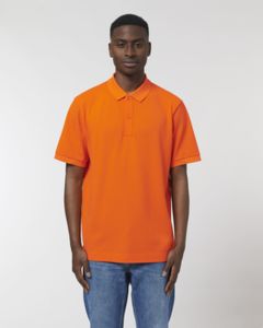 Polo recyclé unisexe | Polo publicitaire Bright Orange 6