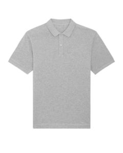 Polo recyclé unisexe | Polo publicitaire Heather Grey