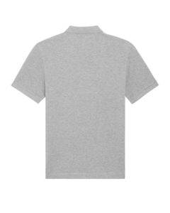 Polo recyclé unisexe | Polo publicitaire Heather Grey 9