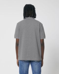 Polo recyclé unisexe | Polo publicitaire Mid Heather Grey 8