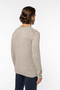 Pull laine mérinos H | Pull personnalisé Gravel Heather 6