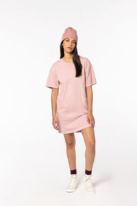 Robe t-shirt | Robe t-shirt personnalisable Washed Petal Rose 1