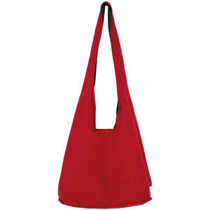 Sac cabas molleton | Sac cabas publicitaire Hibiscus red