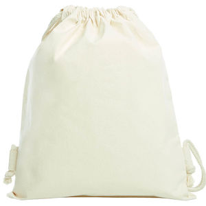 Sac cordon bio | Sac à cordons personalisé Naturel