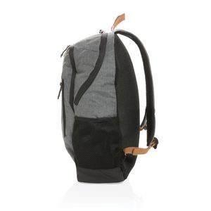 Sac polyester recyclé | Sac à dos personnalisé Grey 4