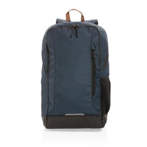 Sac polyester recyclé | Sac à dos personnalisé Navy 1