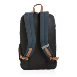 Sac polyester recyclé | Sac à dos personnalisé Navy 3