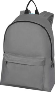 Sac rPET certifié Baikal | Sac à dos personnalisé Gris