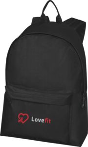 Sac rPET certifié Baikal | Sac à dos personnalisé Noir 1