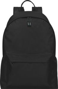 Sac rPET certifié Baikal | Sac à dos personnalisé Noir 2