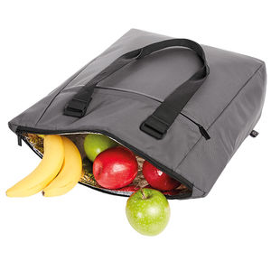 Sac isotherme recyclé Halfar | Sac isotherme publicitaire Anthracite 1