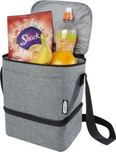 Sac repas Tundra | Sac de repas isotherme publicitaire Gris 4