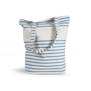 Biobeach coton bio | Sac shopping personnalisé Turquoise