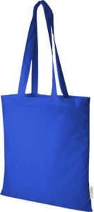 Sac GOTS Orissa | Sac shopping personnalisé Bleu royal