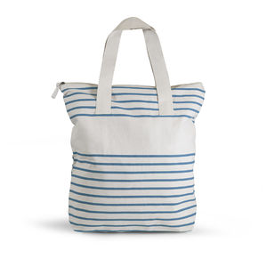 Biobeach avec fond | Sac shopping publicitaire Turquoise