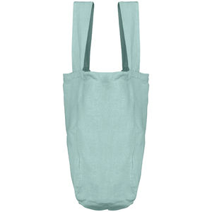 Sac shopping lin | Sac de shopping publicitaire Jade green 1