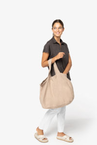 Sac shopping lin | Sac de shopping publicitaire 1