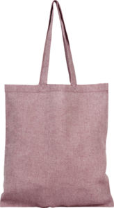 Sac recyclé Pheebs | Sac shopping publicitaire Heather Maroon 1