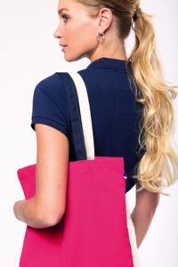 Sac tricolore | Sac shopping publicitaire Navy 1