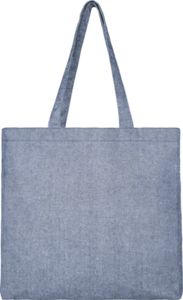 Sac soufflet Pheebs | Sac shopping personnalisé Bleu bruyère 1