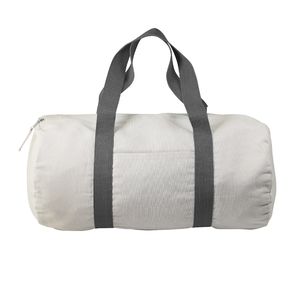 Sac de sport polochon | Sac de sport polochon publicitaire Gris foncé