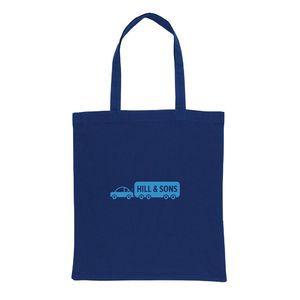 Sac tote coton recyclé | Sac tote bag publicitaire Blue 3