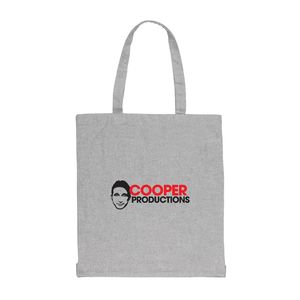 Sac tote coton recyclé | Sac tote bag publicitaire Grey 3