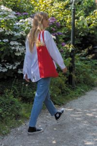 Sac tote coton recyclé | Sac tote bag publicitaire Red 4