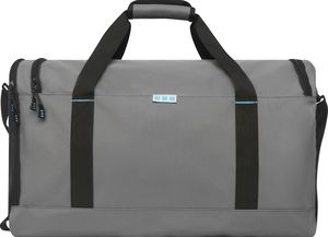 Sac voyage Baikal | Sac de voyage publicitaire Gris 3