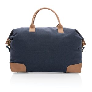 Sac voyage toile recyclé | Sac de voyage publicitaire Blue 4