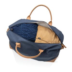 Sac voyage toile recyclé | Sac de voyage publicitaire Blue 5