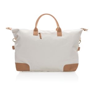 Sac voyage toile recyclé | Sac de voyage publicitaire White 1