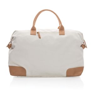 Sac voyage toile recyclé | Sac de voyage publicitaire White 2