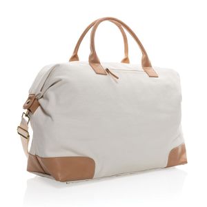 Sac voyage toile recyclé | Sac de voyage publicitaire White 6