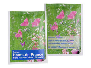 Sachet 82x110 mm | Sachet graines publicitaire 10